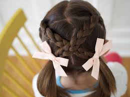 Lastly, tie a hair tie in the bottom. Very Easy Hair Styles For Girls From Toddlers To School Age