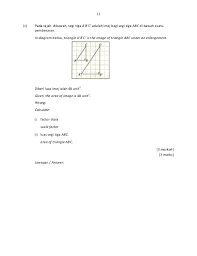 Soalan peperiksaan, soalan percubaan + skema jawapan, nota, modul soalan, latihan (tingkatan 1, 2, 3). Soalan Matematik Pt3