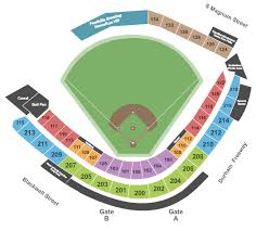 Durham Bulls Athletic Park Seating Chart Durham