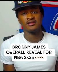 Hopefully bronny James can be better then a 55 overall with no badges  #nba2k25 #nba2k #bronny #bronnyjames #glorytoogoated