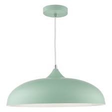 Get ceiling lights from target to save money and time. Kaelan 1 Light Pendant Matt Pale Green