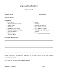 Employee Disciplinary Action Checklist Notice Of Sample Philippines ...