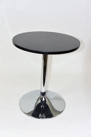 When you take a look through this collection, you might … Coffee Side Table Round Black Lacquer And Chrome 50cm 20 X 58cm 23 Height Bentley Brown