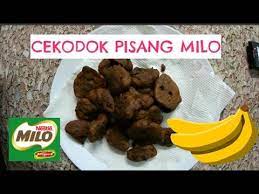 Ikuti resepi ini untuk cara yang paling ringkas untuk membuat cekodok manis! Cekodok Pisang Milo Terbakorr Youtube