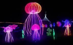 Beach Party Decorations Big Led Lighted Jellyfish Beach Party Decorations Diy Christmas Lights Outdoor Christmas Lights