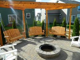 Without a doubt, one of our most beloved diy projects and our favorite area to retreat on the farm is our outdoor pergola and fire pit. 19 Best Stone Patio Ideas And Designs To Enhance Your Home S Exterior Interior Design Pro Fire Pit Seating Area Backyard Fire Backyard Seating Area
