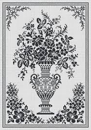 See more ideas about cross stitch, stitch, cross stitch patterns. Monochrome Vintage Floral Vase Counted Cross Stitch Pattern Pdf In 2021 Cross Stitch Flowers Cross Stitch Silhouette Stitch Patterns