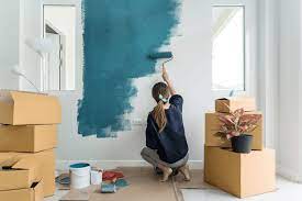 The paint, which comes with the glitter already mixed in it, lets you make a statement in any room. Wall Painting Ideas To Spruce Up Your Space Familyapp