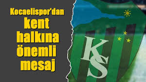 Kocaelispor (2.lig beyaz) günel kadro ve piyasa değerleri transferler söylentiler oyuncu istatistikleri fikstür haberler. Kocaelispor Dan Kent Halkina Onemli Mesaj Star Kocaeli Gazetesi