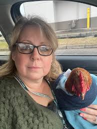 Chicken rescue at Taco Bell