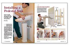 Discussion in 'home and garden' started by ash_scotland88, 14 apr 2018. Installing A Pedestal Sink Fine Homebuilding