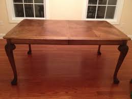 Queen anne era ball and claw feet tables. Help Identify The Make Era Style Of My Claw Foot Table