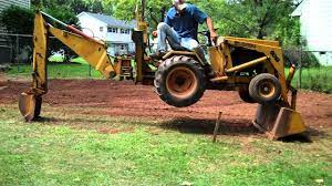Ingersoll 6018 Backhoe Push Up Tractors Backhoe Case Tractors