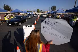 Long Food Lines Signal Need For More Coronavirus Stimulus Aid