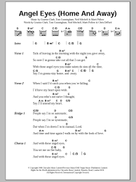 Please comment and let me know what you think. Angel Eyes Home And Away By Wet Wet Wet Guitar Chords Lyrics Guitar Instructor