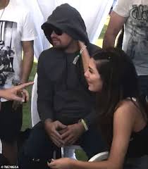 Two years and a bit is not a dicaprio relationship record, but it's right up there. Leonardo Dicaprio 44 Ans Se Fait Caresser Par La Petite Amie Modele Camila Morrone 21 Ans Alors Que Le Couple Fait Une Apparition Discrete Au Festival De Coachella International News Blog