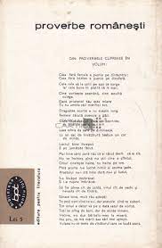 Dar toate trecura, caci un proverb roman, spune: Apa Trece Pietrele Raman Pentru Literatura
