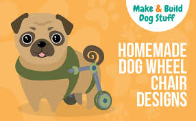 By creating a wheelchair with both front and rear wheels, the design will work for dogs with front or rear leg problems. Homemade Dog Wheel Chair Designs Make Build Dog Stuff