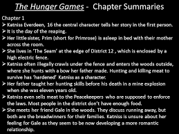 In the third chapter, katniss and peeta leave district 12. The Hunger Games Chapter Summaries Summaries Adapted From Ppt Download