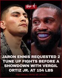 To be honest, I like Jaron Ennis to fight Teofimo Lopez first since he  needs a big name