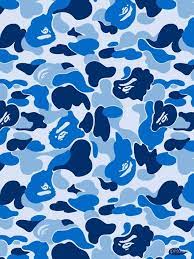Blue Bape Camo Iphone Case Bape Wallpaper Iphone Camo Wallpaper Bape Wallpapers