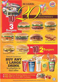 Encuentra tu burger king® más cercano. Bki On Twitter 20th Anniversary Burger King Damai Today Tomorrow Kkcity Http T Co Ulfnevqhqq