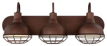 Kira Home Liberty 24 3 Light Bathroom Light Brushed Nickel Beach Style Bathroom Vanity Lighting By Modum Decor