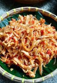 Resep Ayam Suwir Balado Pedas Dan Nikmat Resep Ayam Suwir Resep Ayam Resep Masakan