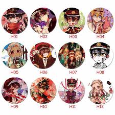 I hope fans will be satisfied with this information. Buy Anime Jibaku Shounen Hanako Kun Nene Yashiro Teru Minamoto Hanako Toilet Bound Hanako Kun Brooch At Affordable Prices Free Shipping Real Reviews With Photos Joom