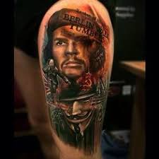 Image Result For Communist Backpiece Tattoo Backpiece Tattoo Realismus Tattoo Realismus