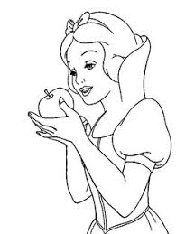 Gambar mewarnai barbie untuk anak paud tk dan sd. 26 Ide Snow White Coloring Pages Terbaik Warna Buku Mewarnai Gambar