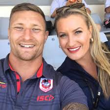 Tariq Sims leaps to the defence his sister Ruan