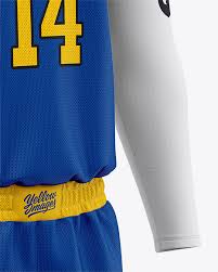 Download Men S Basketball Kit Mockup Basketball Jersey And Shorts In Apparel Mockups On Yellow Images Object Mockups