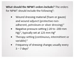 Negative Pressure Wound Therapy Part 2 Lippincott