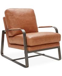 Furniture Jollene Leather Accent Chair Reviews Chairs Furniture Macy S