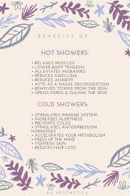 Hot V S Cold Showers Learn About The Benefits Of Both Cold Shower Benefits Of Cold Showers Hot Bath Benefits