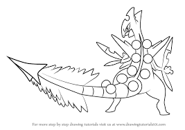 Step By Step How To Draw Mega Sceptile From Pokemon :  Drawingtutorials101.Com | Pokemon Drawings, Pokemon, Pokemon Painting -  Coloring Home