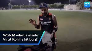 Rcb skipper gives inside look of everything from bat to lucky cap. Watch What S Inside Virat Kohli S Kit Bag Youtube