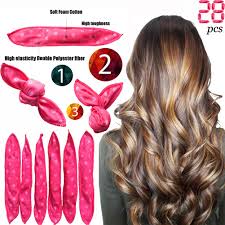 Fugate prefers felt rollers to plastic because they smooth the hair, adding shine as well as body. Buy Foam Hair Rollers Curler Clips No Heat For Long Short Hair Soft Style Sleep Hair Rollers Care Wig Cap Set Online At Low Prices In India Amazon In