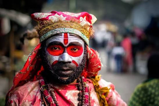 Behrupiya " ( Hanuman or Manky ) A "Behrupiya" (or "Bahrupiya") refers to an impersonator or impressionist in the traditional performing arts of India, Nepal, and Bangladesh, often wearing costumes to