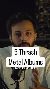 5 Thrash Metal Albums you can't miss, #thrashmetal #metallica #slayer  #megadeth #rock