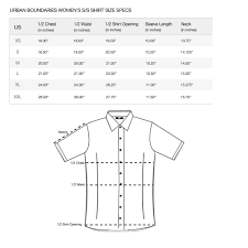 womens size charts urban boundaries