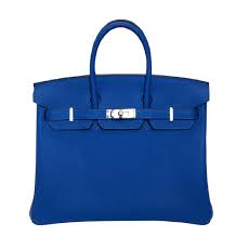 The hermes birkin bag is considered to be one of the most elusive handbags in the world. Hermes Birkin 25 Togo Bleu Zellige Bag Palladium Hardware Baghunter