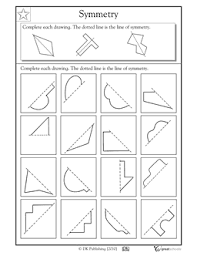 Lines Of Symmetry 3 Symmetry Worksheets Symmetry Math Third Grade Math Worksheets