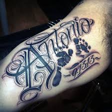 Getting names tattooed is a historic tradition as there are several grand parents. The 105 Best Inner Bicep Tattoos For Men Improb