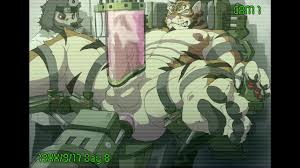 Tiger get Milking by Machine HD by Geppei 