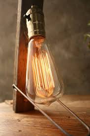 Industrial Light Wood Lamp By Lukelampco Cool Lamps Wood Lamps Vintage Table Lamp