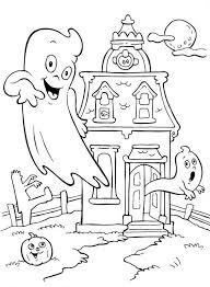 Plus, it's an easy way to celebrate each season or special holidays. Printable Haunted House Coloring Pages Coloringme Com