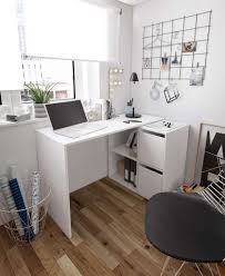 Odk computer small kids writing desk 31 inch,work study home office desk for small space, work desk with a storage bag and headphone hook, walnut 4.6 out of 5 stars 5,145 $46.99 $ 46. Carla Small L Shaped Corner Computer Desk White Furniture Factor Uk