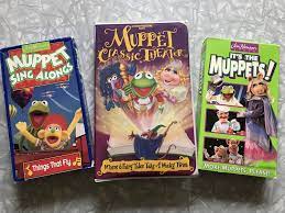 Lot Of 2 90 S The Muppets Vhs Tapes Jim Henson Etsy Muppets Jim Henson Sesame Street